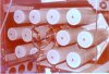 026 Laser � colorant pomp� par tube flash ablatif