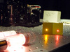 HeNe laser jaune et rouge